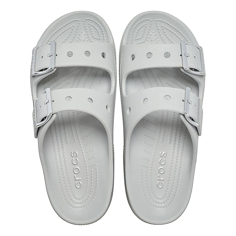 Metallic Buckle Saturday Sandal