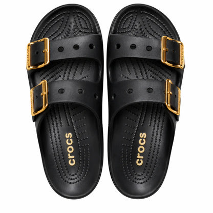 Metallic Buckle Saturday Sandal