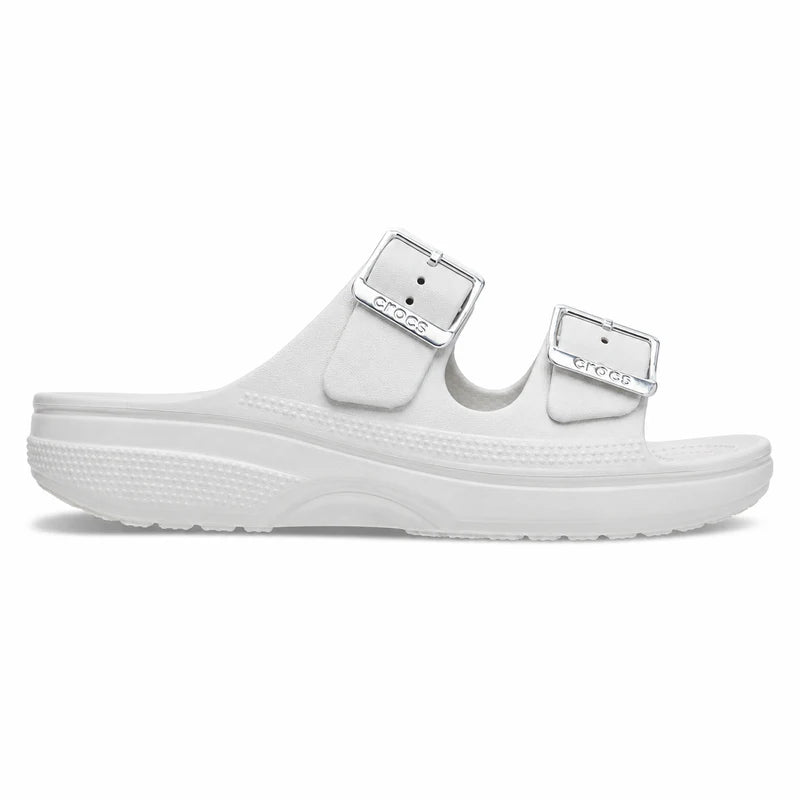 Metallic Buckle Saturday Sandal