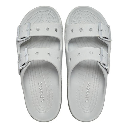 Metallic Buckle Saturday Sandal