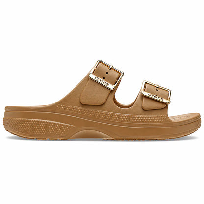 Metallic Buckle Saturday Sandal