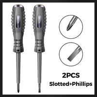 2PCS - (Slotted+Phillips)