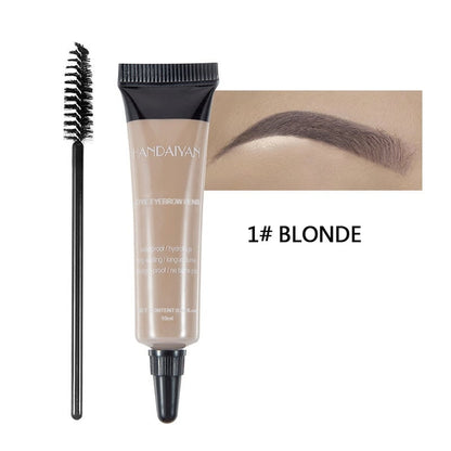 💕 Last Day Buy 1 Get 1 Free 💕Long-lasting Waterproof Smudge-proof Liquid Eyebrow Gel/Tint(With Free Brush)