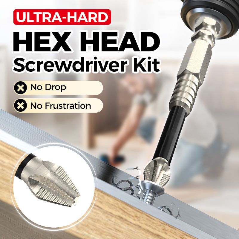 💥Hot Sales-50% OFF🔥Hex Head Screwdriver Kit