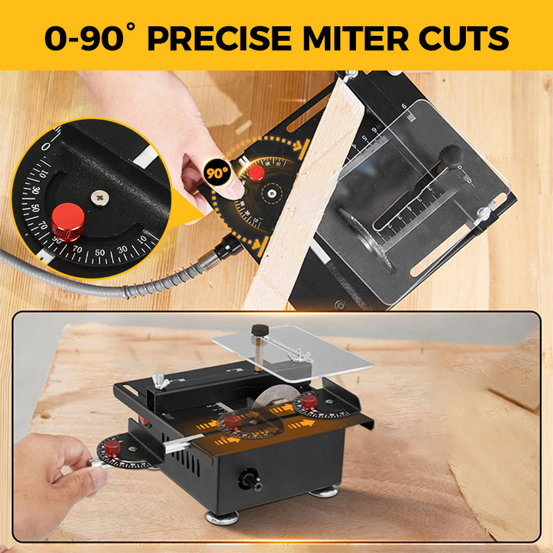 💥Super low price⏰Multifunctional Mini Precision Table Saw