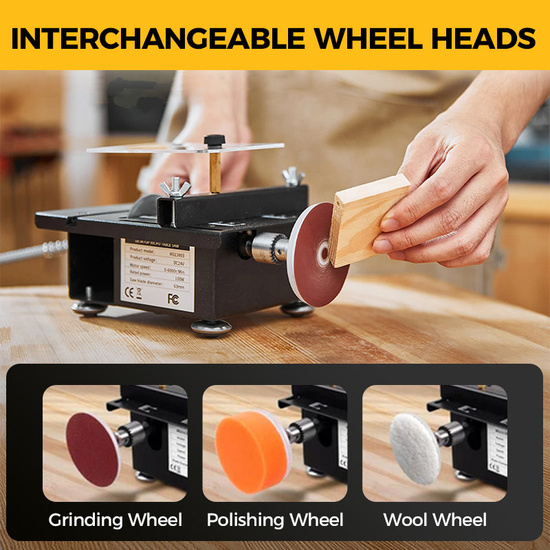 💥Super low price⏰Multifunctional Mini Precision Table Saw
