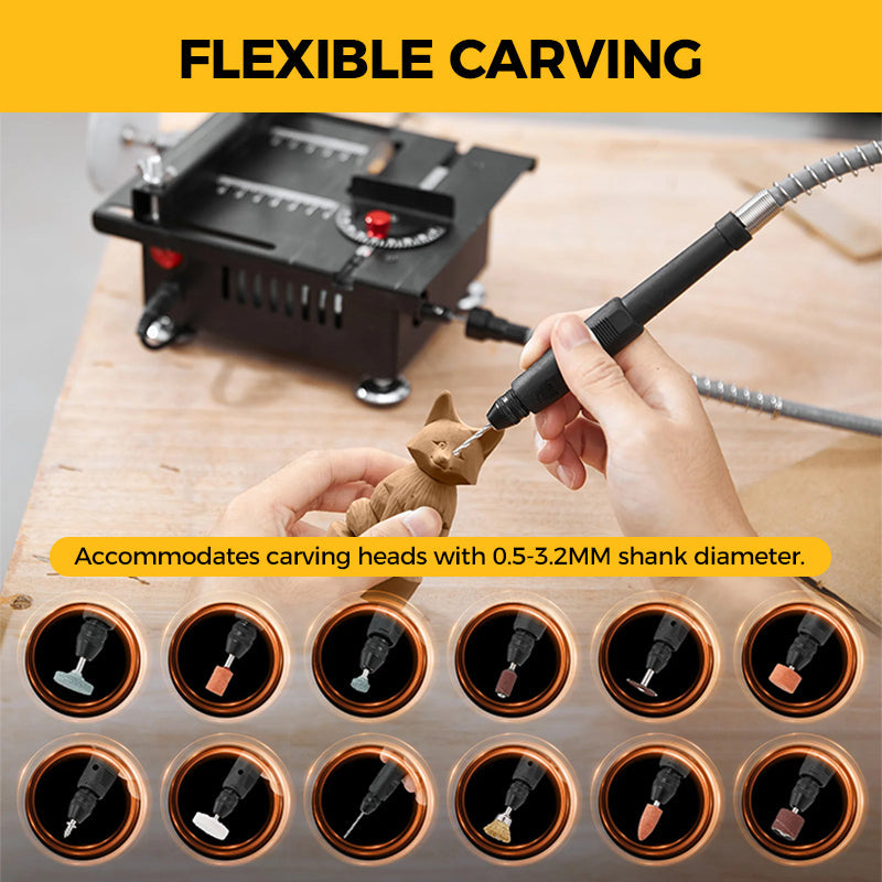 💥Super low price⏰Multifunctional Mini Precision Table Saw