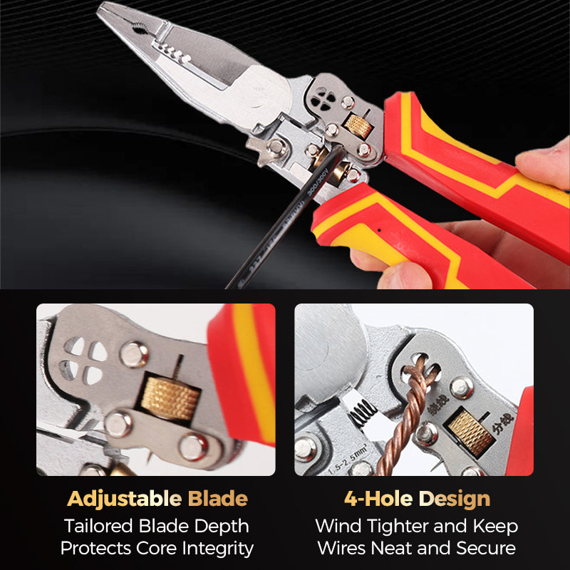 🔥2025 HOT SALE  50% OFF🔥 New🔥8-In-1 Wire Stripper with Voltage Tester🚀