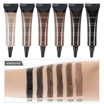 💕 Last Day Buy 1 Get 1 Free 💕Long-lasting Waterproof Smudge-proof Liquid Eyebrow Gel/Tint(With Free Brush)