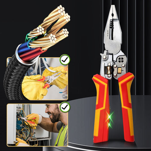🔥2025 HOT SALE  50% OFF🔥 New🔥8-In-1 Wire Stripper with Voltage Tester🚀