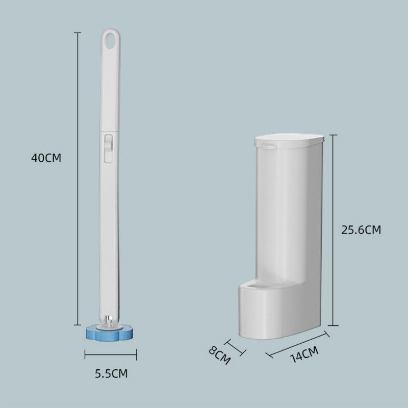 🎉Disposable Toilet Brush with Storage Holder