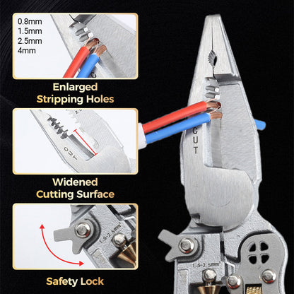 🔥2025 HOT SALE  50% OFF🔥 New🔥8-In-1 Wire Stripper with Voltage Tester🚀