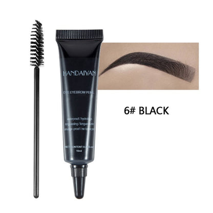 💕 Last Day Buy 1 Get 1 Free 💕Long-lasting Waterproof Smudge-proof Liquid Eyebrow Gel/Tint(With Free Brush)