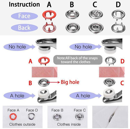 🔥Snap Button DIY Craft Kit