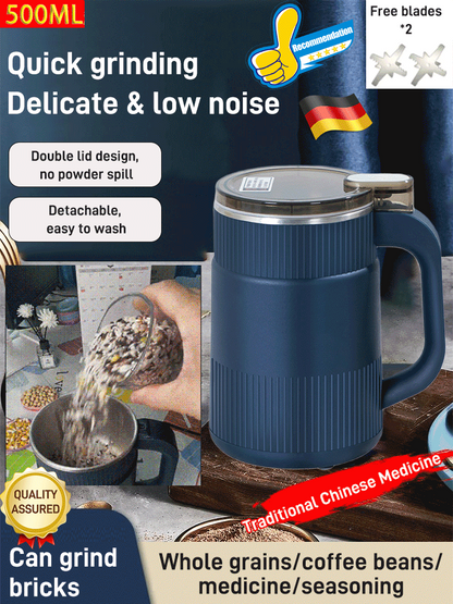 🔥 Hot Sale 50% OFF 🔥Electric Grinding Cup – High-Speed, Large Capacity & Powerful Crushing 🍚📦