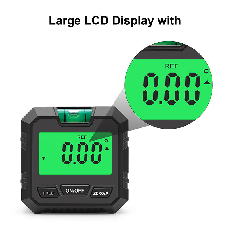 3-In-1 Digital Inclinometer Angle Finder Gauge
