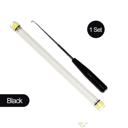 Fishing Metal Hook Remover with Clear Storage Tube