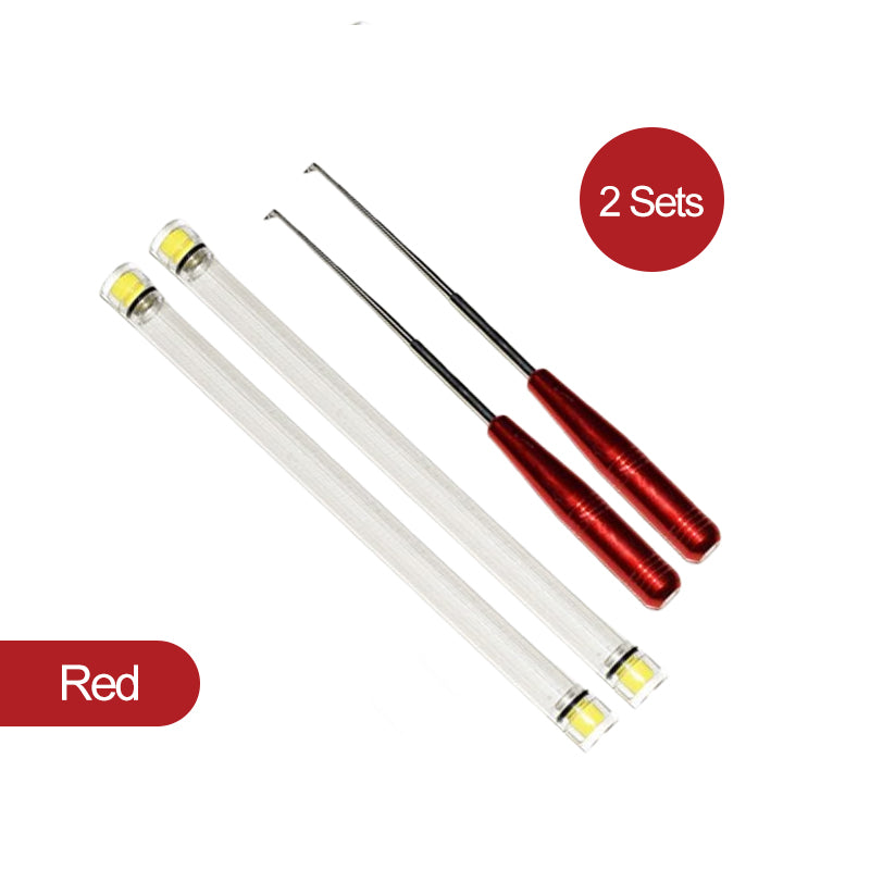 Fishing Metal Hook Remover with Clear Storage Tube