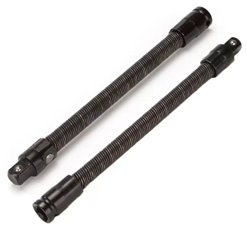 🔧🌀 1/2" Flexible Socket Extension Bar! Conquer Tight Spaces in Seconds🔩🚗