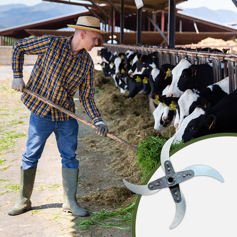 ✨ Heavy-Duty Grass Clipping Shredding Blade—Cuts Faster, Lasts Longer! ✨