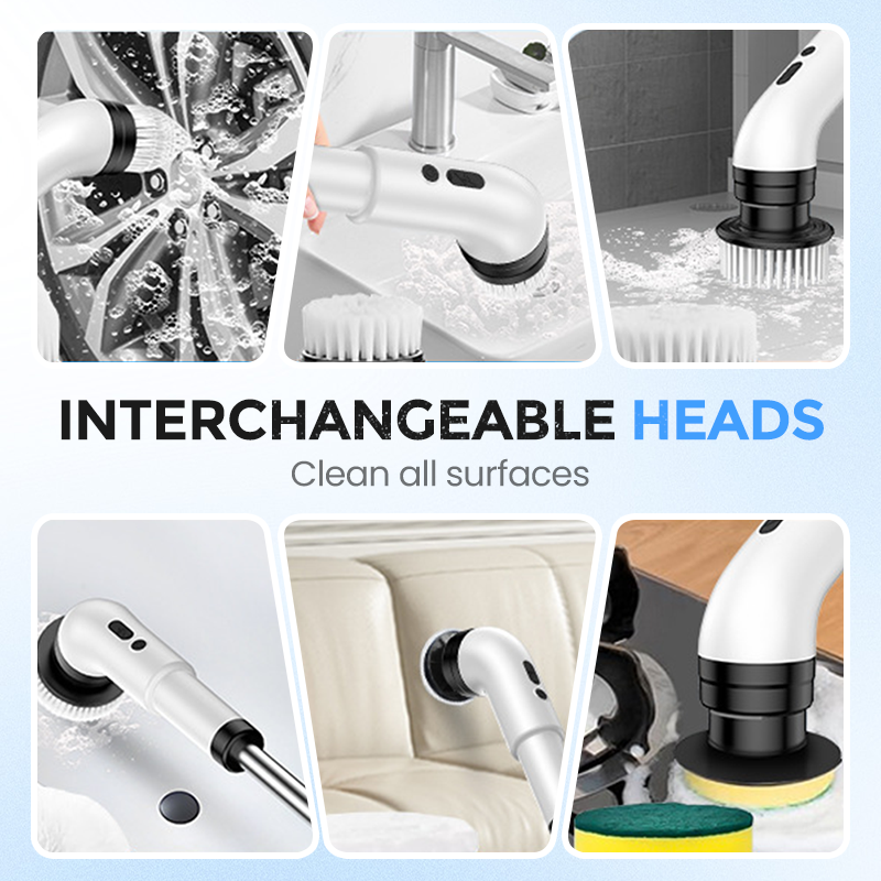 ✨Multi-Functional Electric Cleaning Brush—Effortlessly Achieve Deep Cleaning!✨