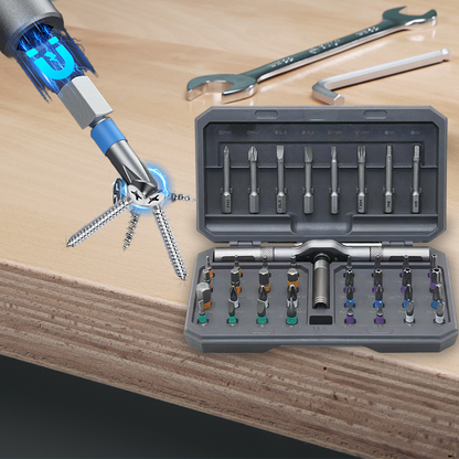 🔧 42-in-1 Magnetic Precision Screwdriver Set — The Ultimate Repair Toolkit for Effortless Task Completion! 🔧
